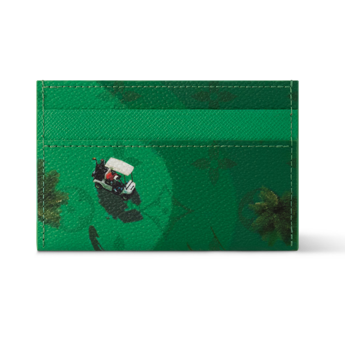 Louis Vuitton Monogram Golf Double Card Holder Wallet