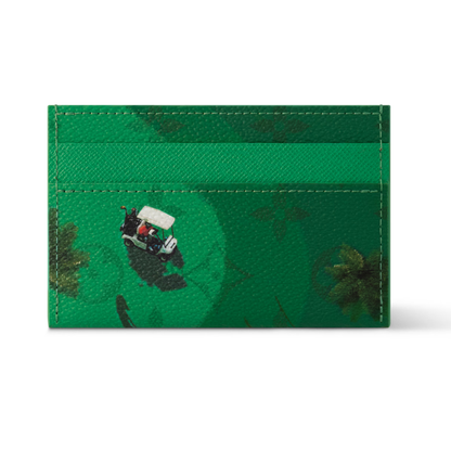 Louis Vuitton Monogram Golf Double Card Holder Wallet