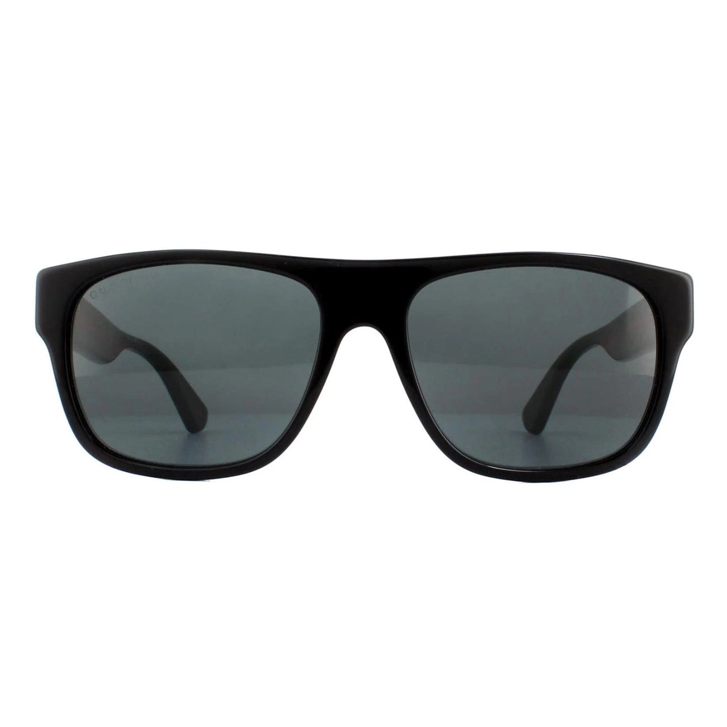 Gucci GG0341S-001 Men's Black Rectangular Sunglasses