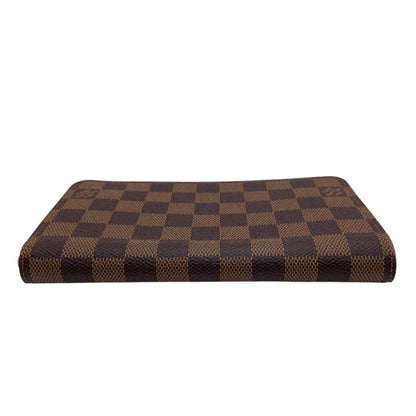 Louis Vuitton Damier Ebene Zippy Wallet Brown