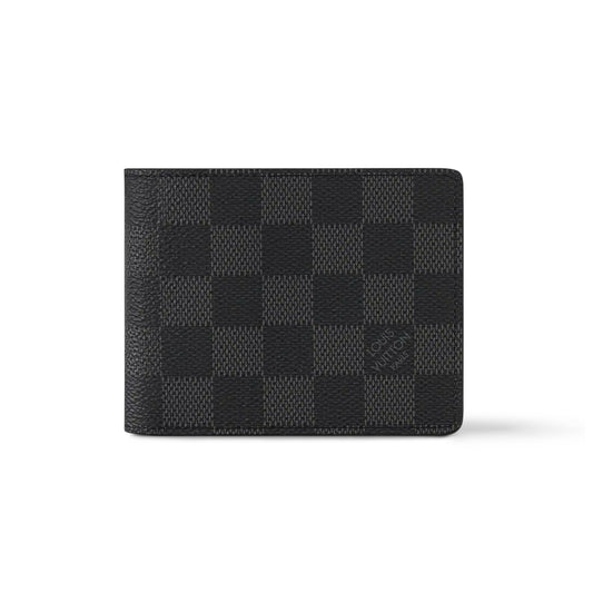 Louis Vuitton Slender Wallet Damier Graphite Indigo Blue