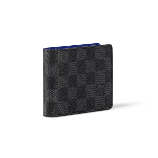 Louis Vuitton Slender Wallet Damier Graphite Indigo Blue