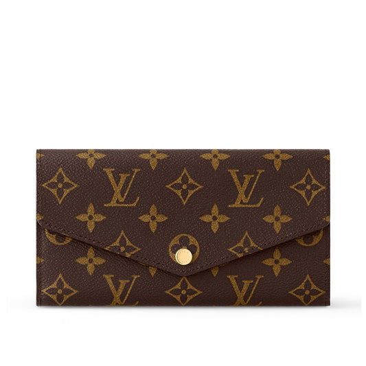 Louis Vuitton Sarah Wallet Monogram Brown