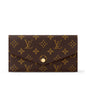 Louis Vuitton Sarah Wallet Monogram Brown