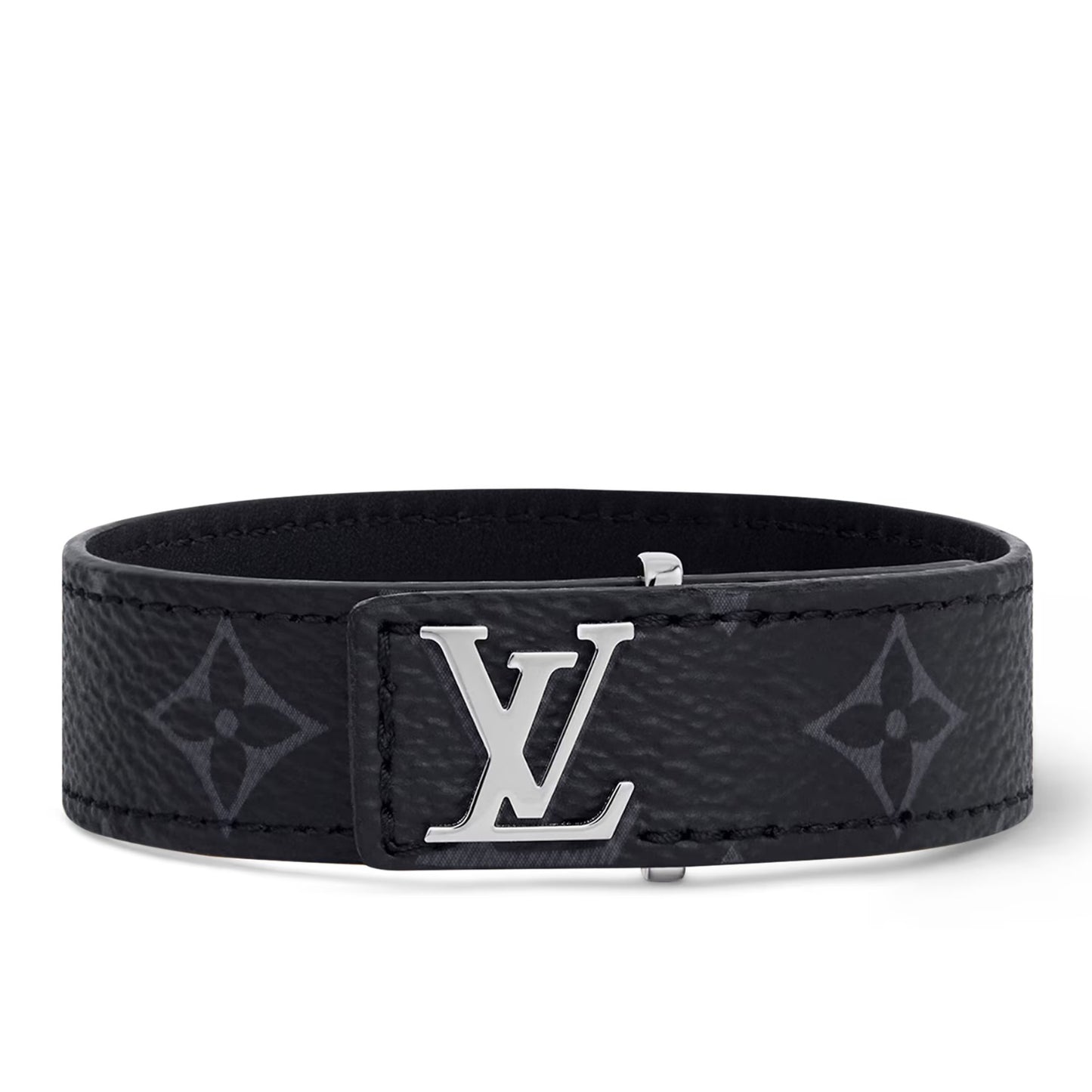 Louis Vuitton LV Slim Bracelet Monogram Eclipse Black