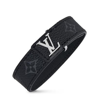 Louis Vuitton LV Slim Bracelet Monogram Eclipse Black