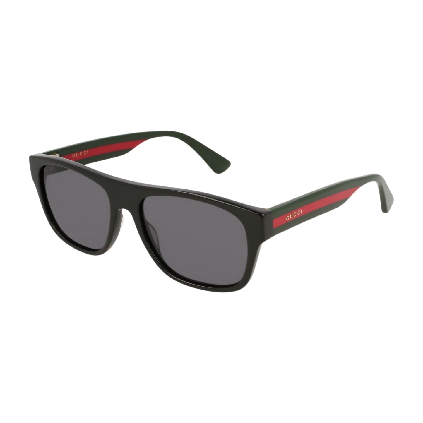 Gucci GG0341S-001 Men's Black Rectangular Sunglasses
