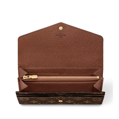 Louis Vuitton Sarah Wallet Monogram Brown